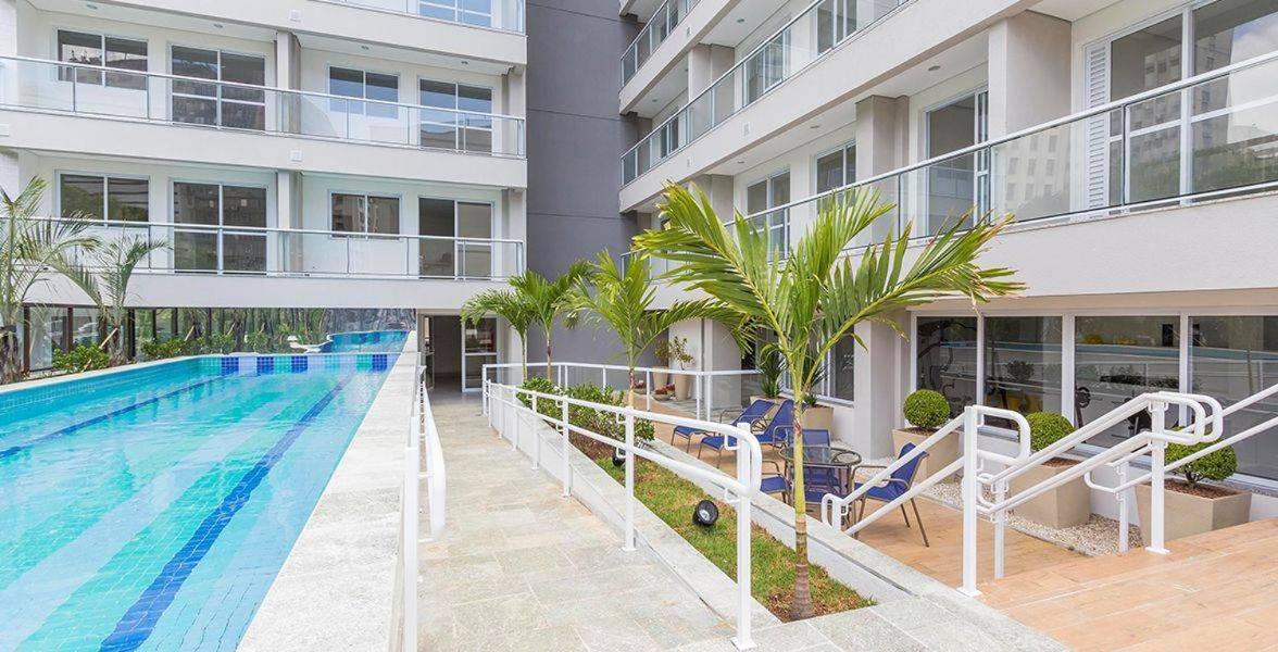 Appartamento Studio M Proximo Da 25 De Marco, Bras E Santa Efigenia Piscina No Centro De Sp Ao Lado Do Metro San Paolo Esterno foto